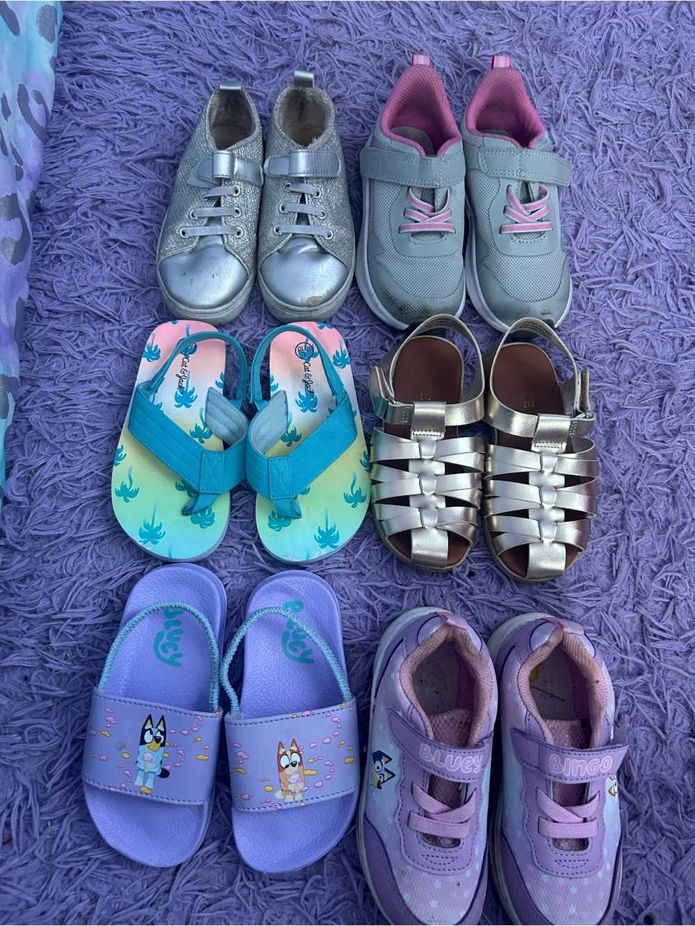 Toddler girl shoe bundle